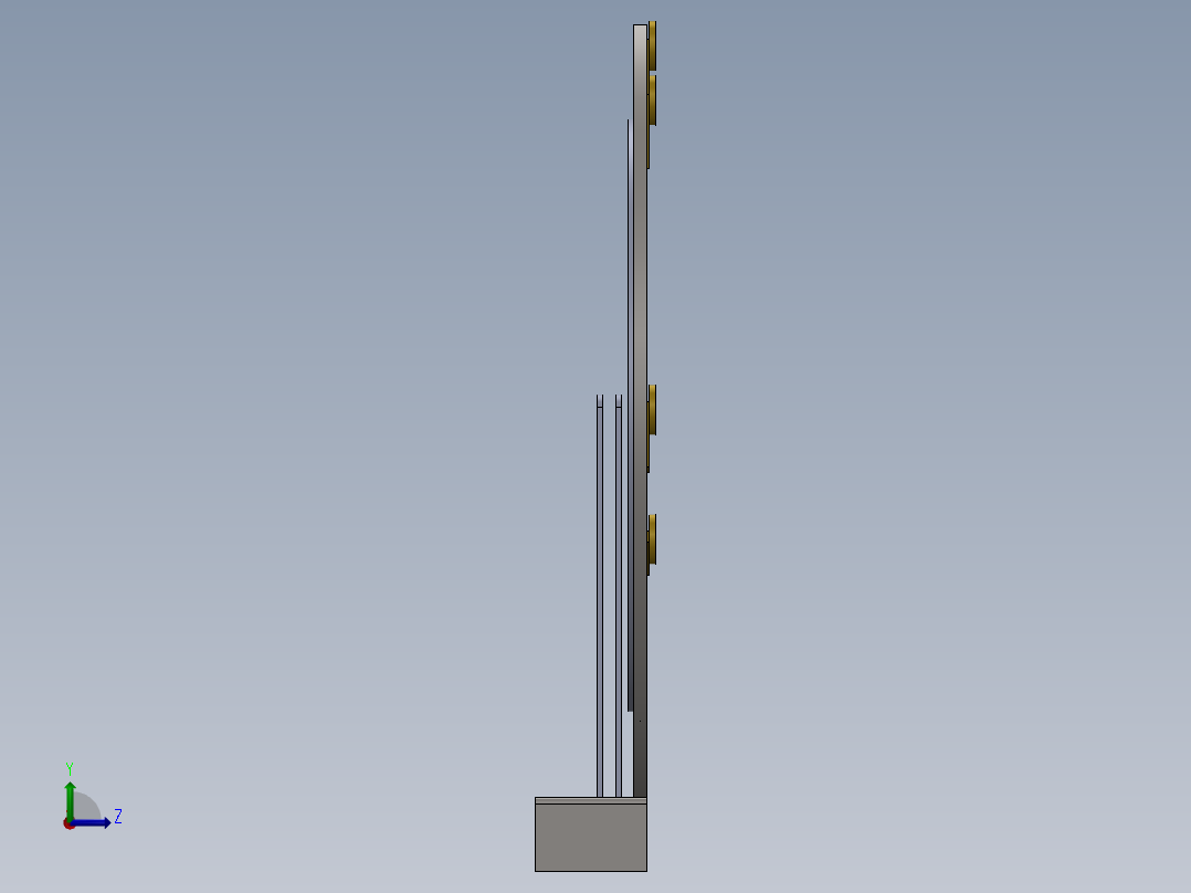 永动机(4)左视图