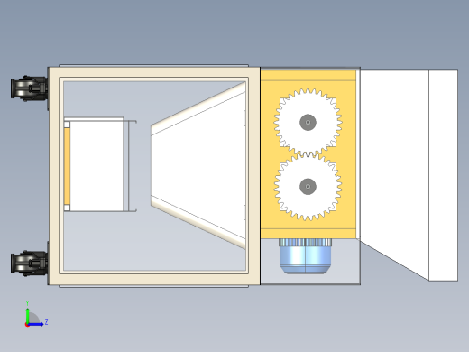 B2004047-塑料粉碎机左视缩略图