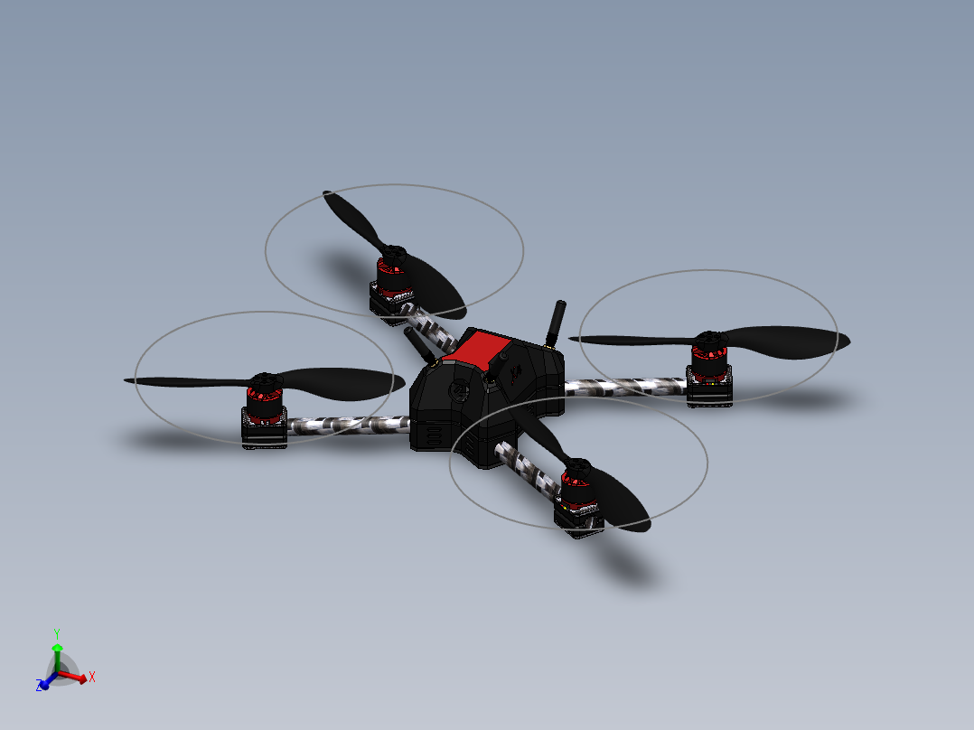 A3003297-Bony x4 无人机主视图