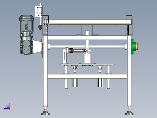 滚筒线设计图右视缩略图