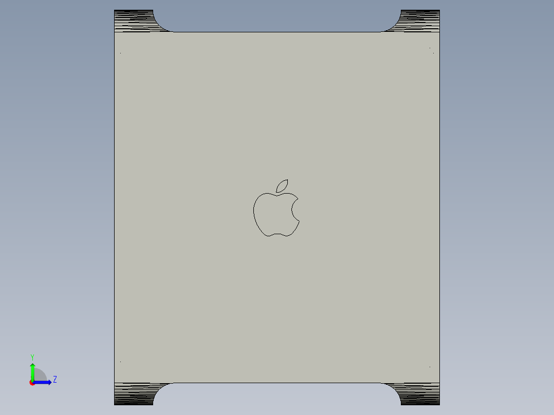 电脑、笔记本(3)左视图