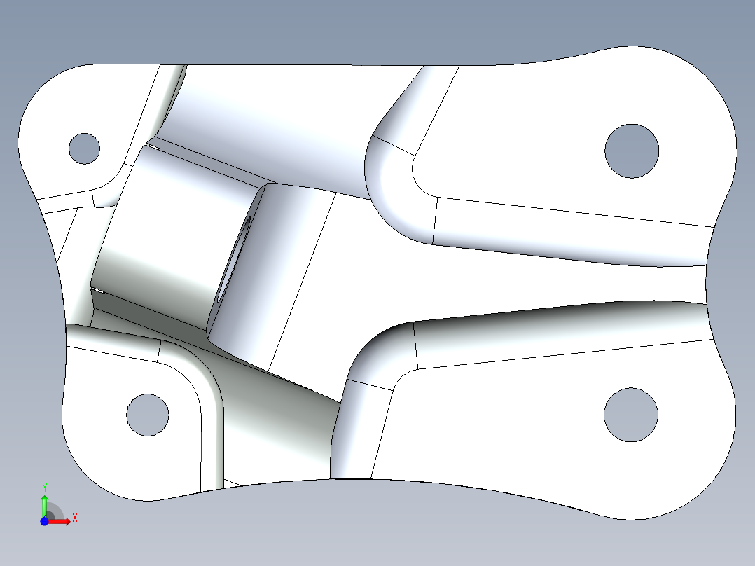 舱门接头数控加工工艺设计 1391007前视图