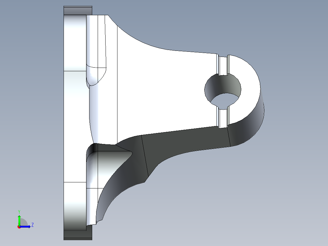 舱门接头数控加工工艺设计 1391007左视图