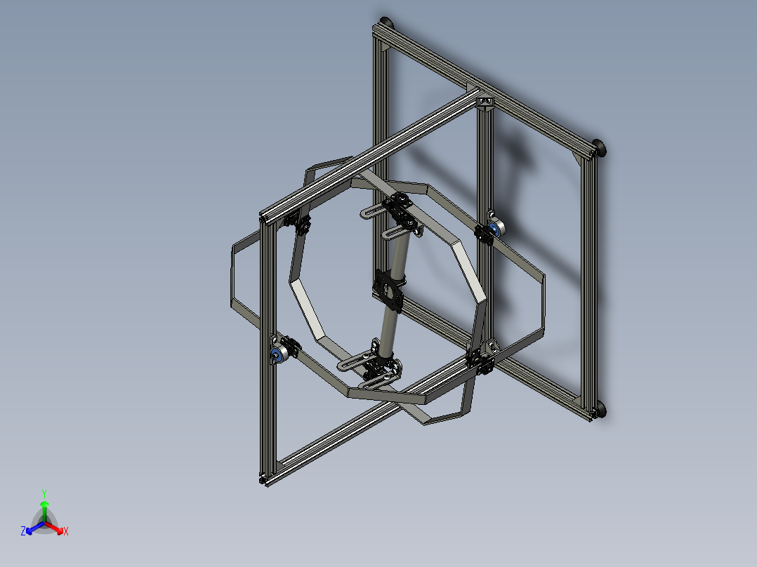 四轴飞行器3+2自由度测试台