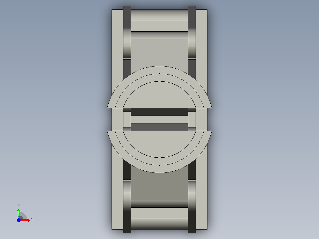 FS-MGJ系列气缸FS-MGJ10-5前视图