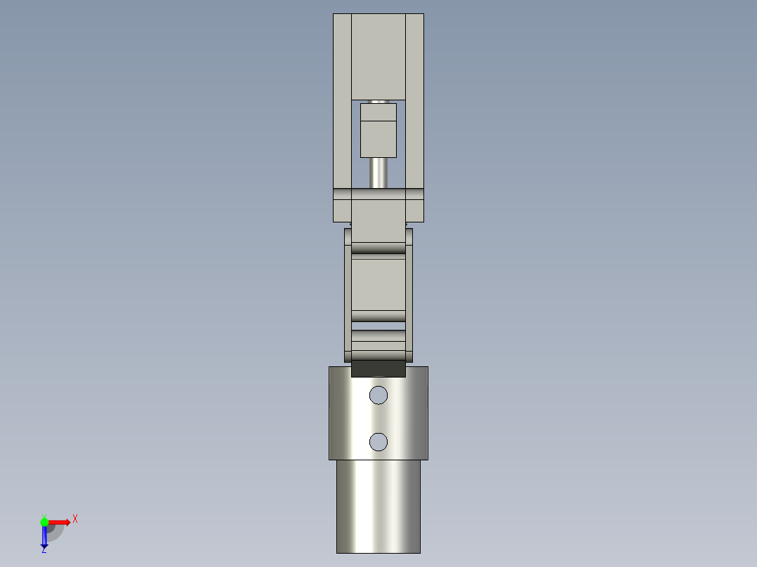 FS-MGJ系列气缸FS-MGJ10-5俯视图