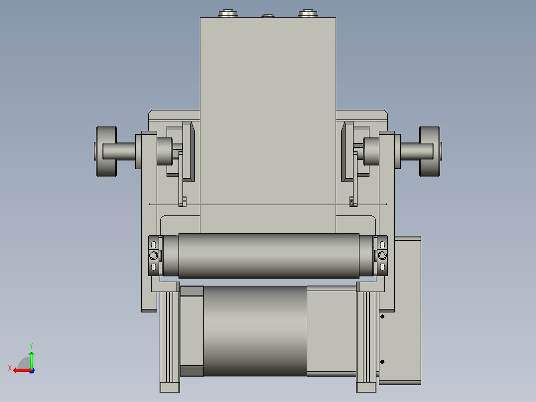 0-04-00NG输送带(解散装配体)后视图
