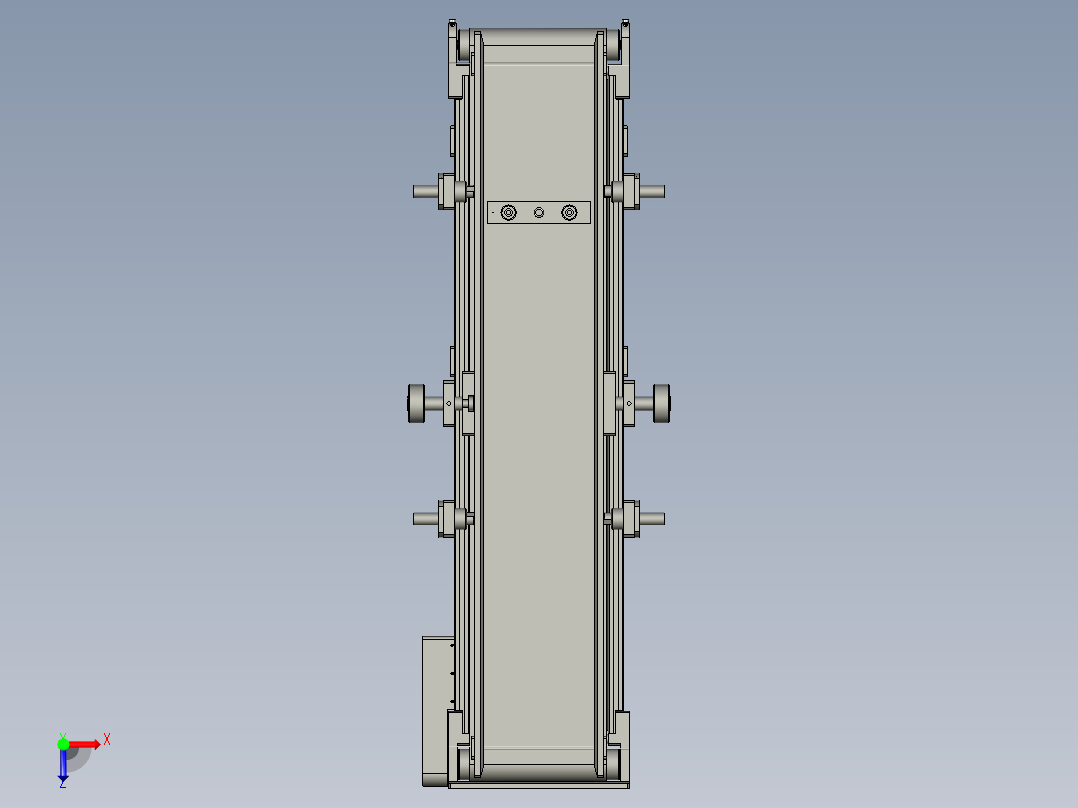 0-04-00NG输送带(解散装配体)俯视图