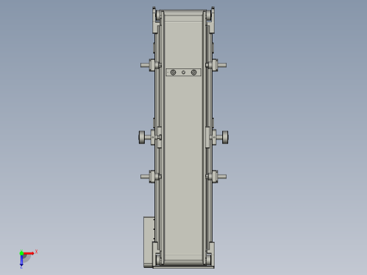 0-04-00NG输送带(解散装配体)俯视缩略图