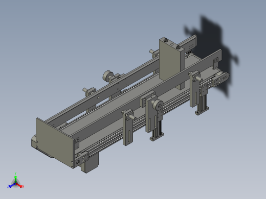 0-04-00NG输送带(解散装配体)正等轴测缩略图
