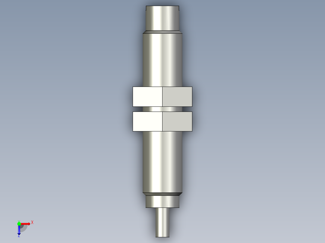 网线接口自动压合设备设计-RB0806缓冲器俯视图