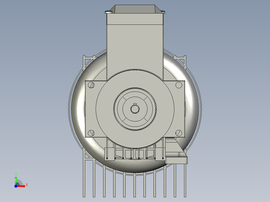 IMB3H56-90通用电机三相异步电动机SEW电机厂家YS-561-4-B3前视图