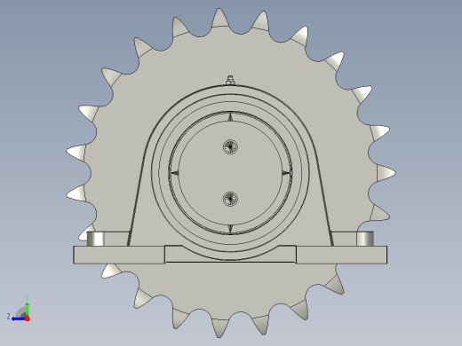 从动轴组件右视缩略图