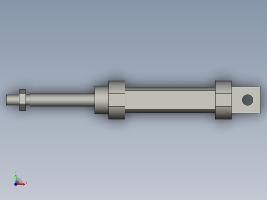 PK-KX气缸CM2E32-50-AT前视缩略图