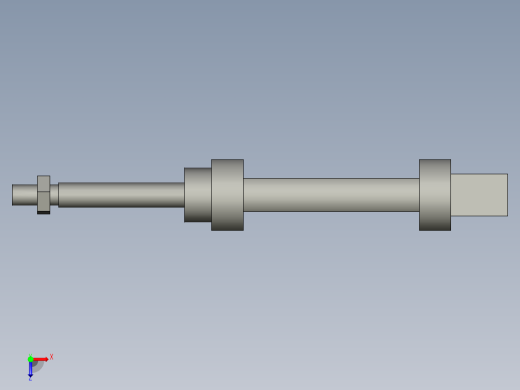 PK-KX气缸CM2E32-50-AT俯视缩略图