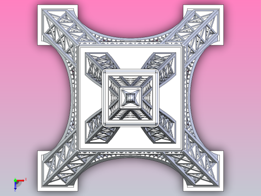 埃菲尔铁塔俯视缩略图