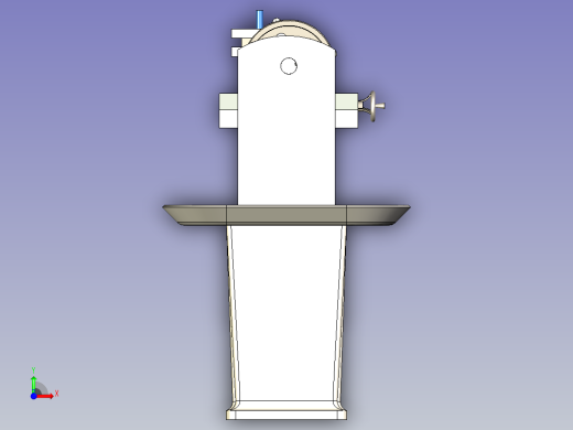 车床Lianxi模型3D图纸前视缩略图