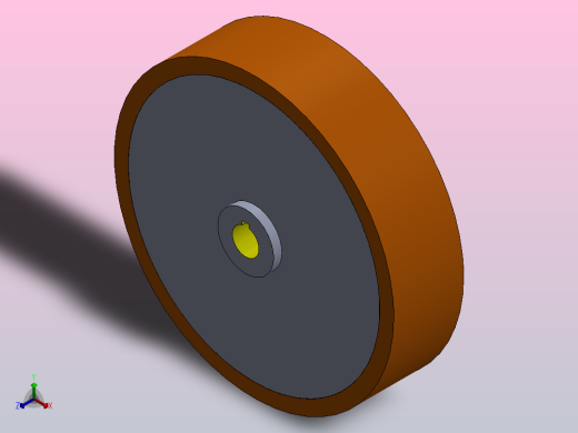 在钢上模制的驱动轮聚氨酯