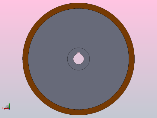 在钢上模制的驱动轮聚氨酯后视缩略图