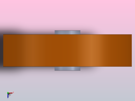 在钢上模制的驱动轮聚氨酯俯视缩略图