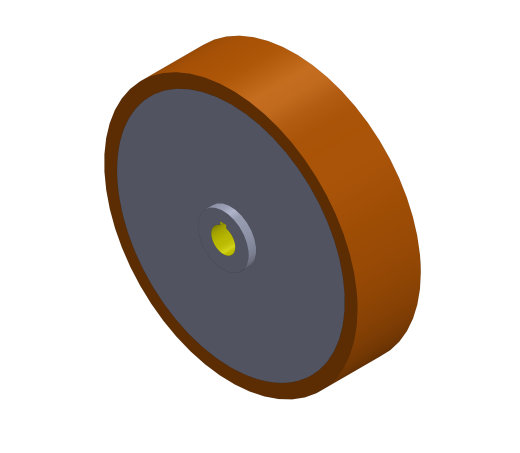 在钢上模制的驱动轮聚氨酯缩略图