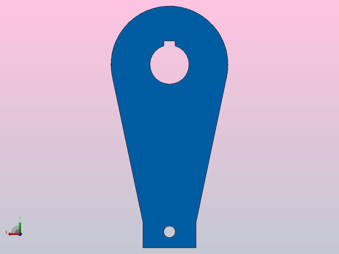 NYD65-200型接触式楔块逆止器[NYD85]后视图