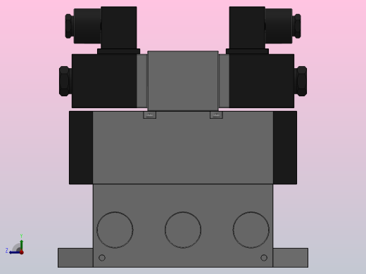 QJD系列同轴截止式电控换向阀[Q25JD2-L20AT]右视缩略图