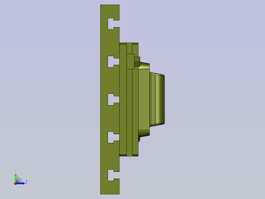 练习机床+部件左视缩略图