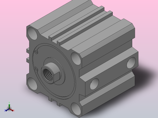 双作用气缸（QCQ2系列 ）[QCQ2B80-50]