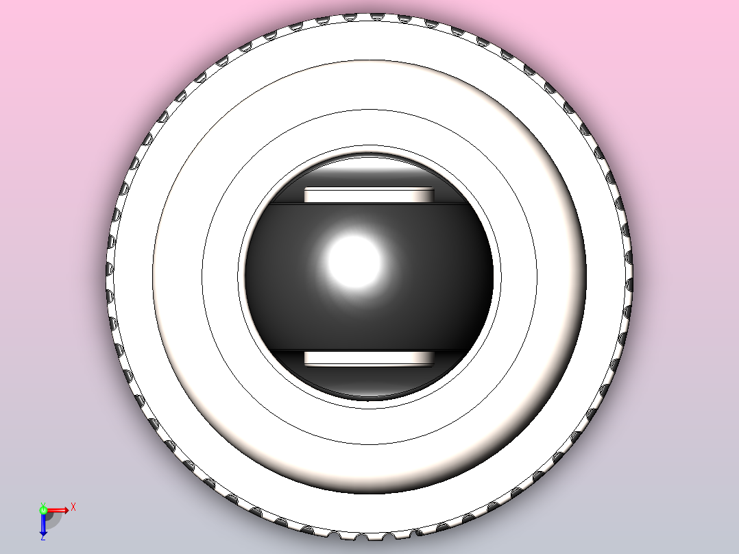 遥控汽车减震器俯视图