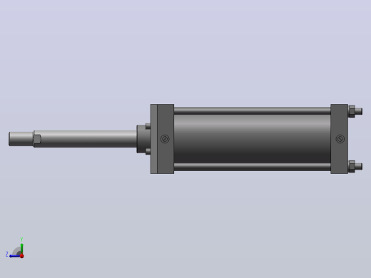 气缸CS1F125-300右视缩略图