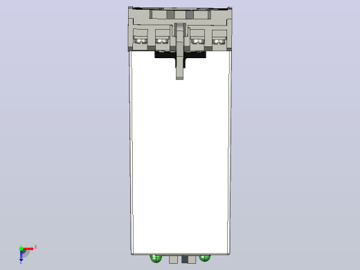 JS14P-21～27时间继电器三维模型202203俯视缩略图