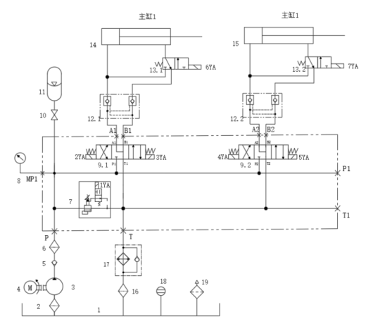 1650钢板精轧机压下装置液压系统设计（CAD+说明书）缩略图
