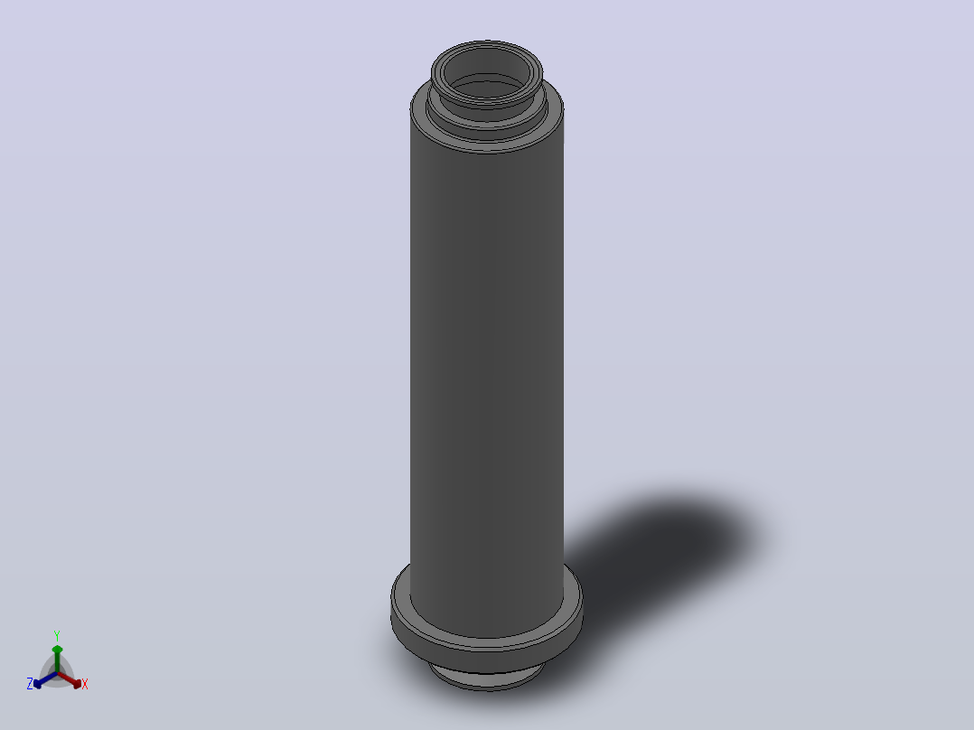 焊接式直通过滤器[DN100]主视图
