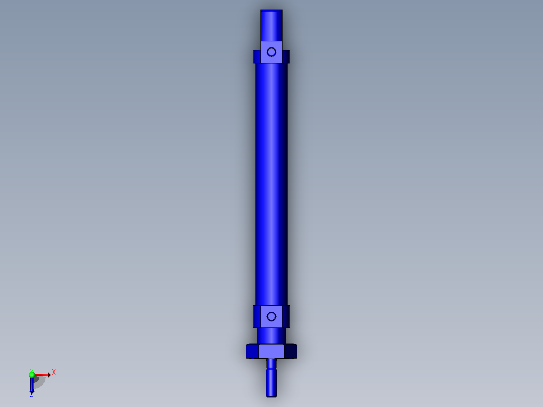 气缸QGCXZ16-100-SK2(CK-J2R)-FESTO俯视图