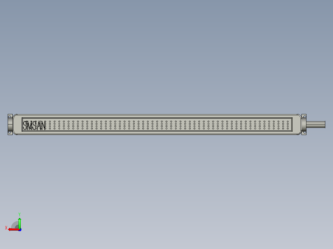 SMDX-600-20-220机床工作灯 照明灯后视图