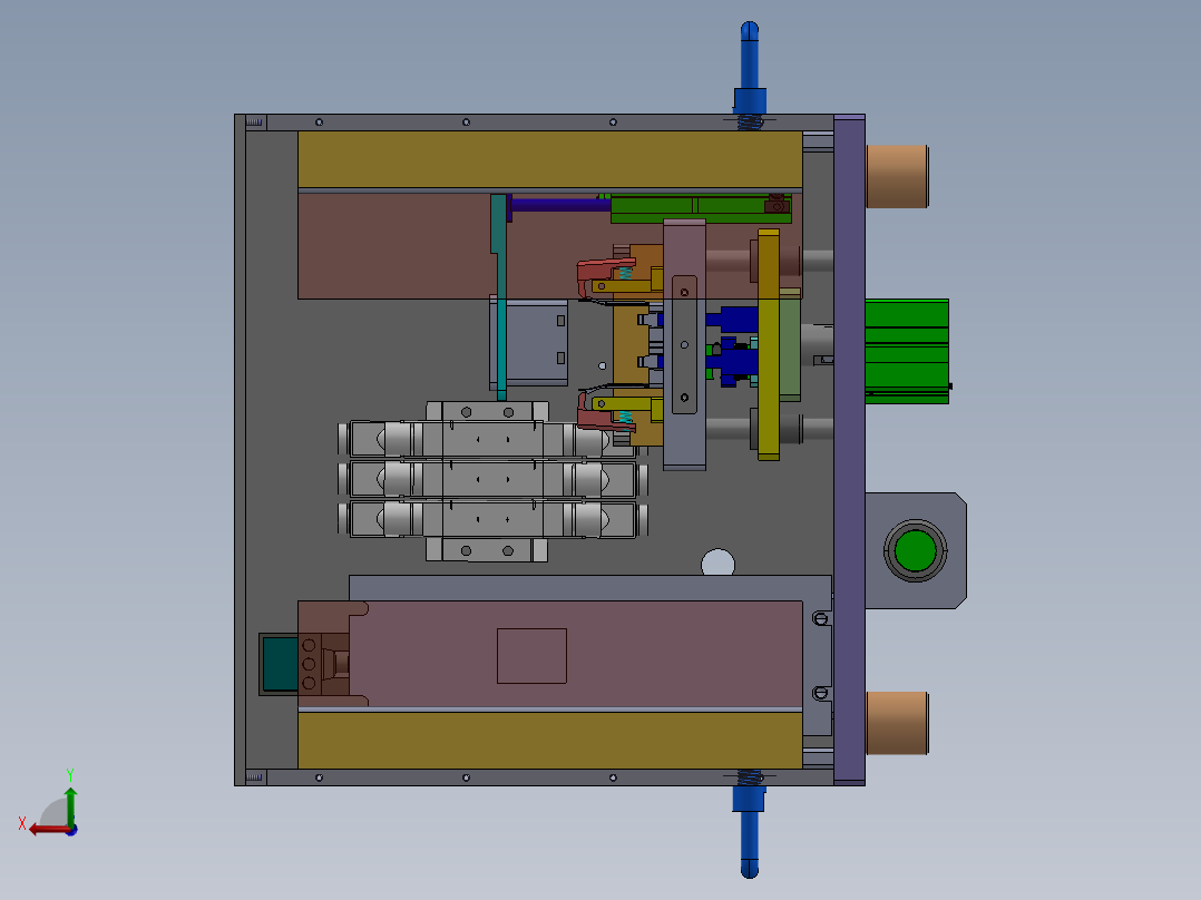 产品拆壳治具sw19后视图