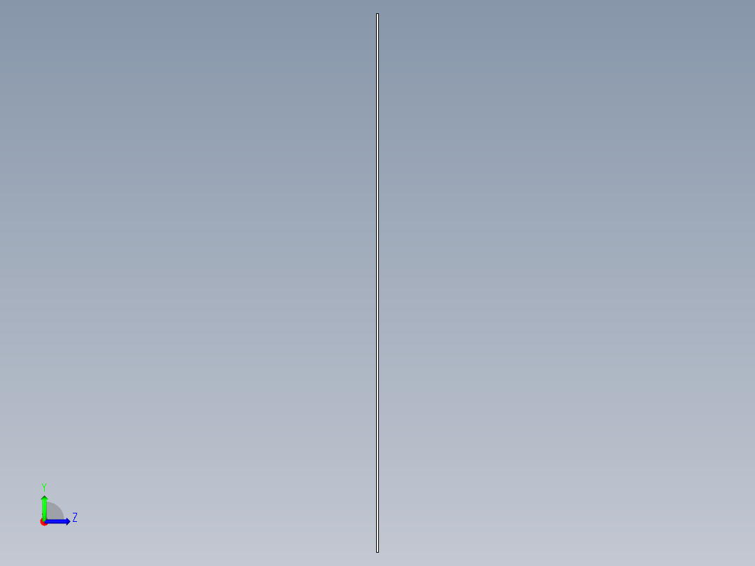 书房实木家具左视图