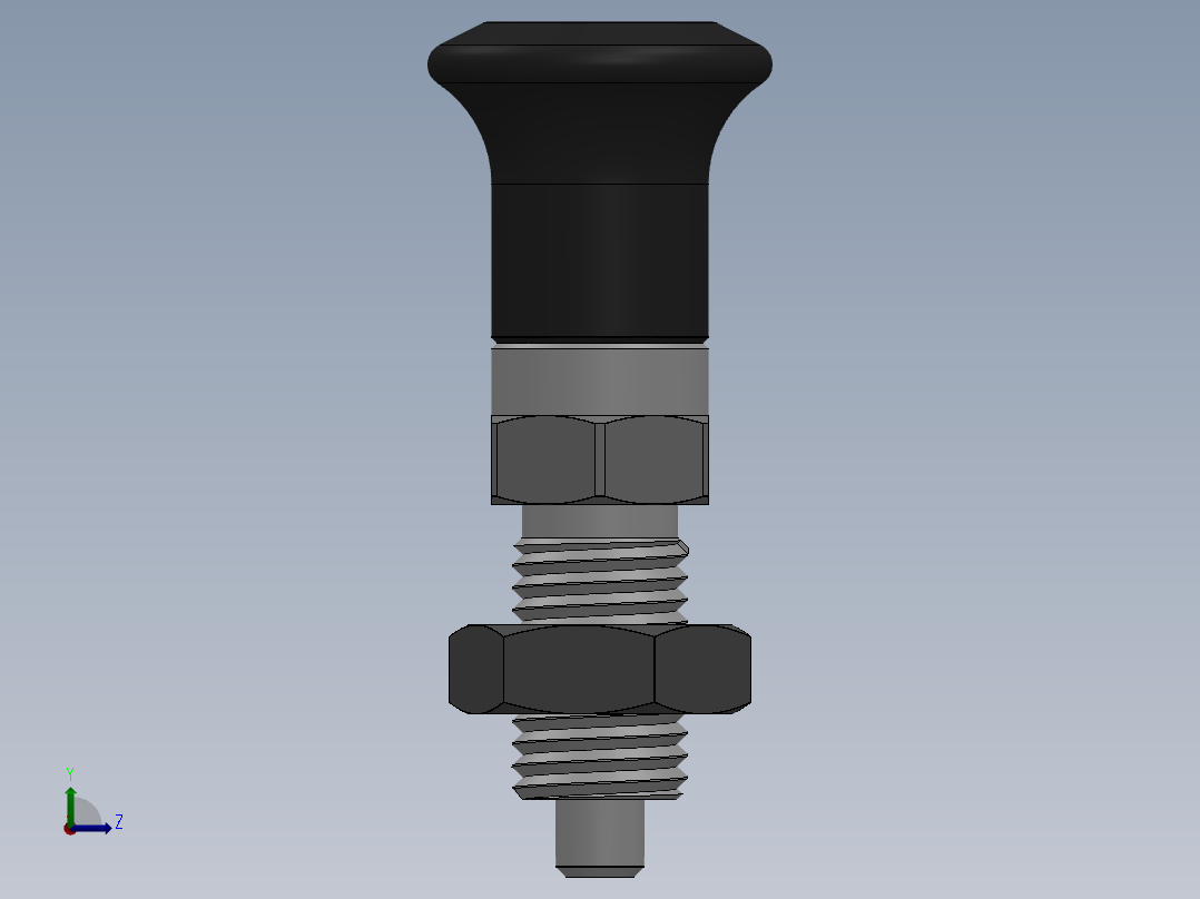 分度销SW2012左视图