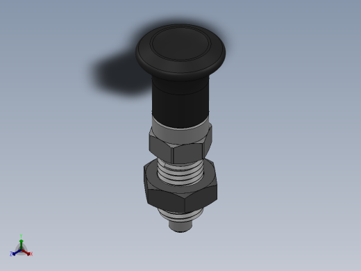 分度销SW2012正等轴测缩略图