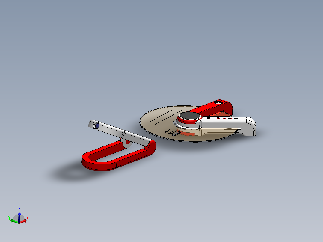 solidworks 口袋磁盘播放器造型设计