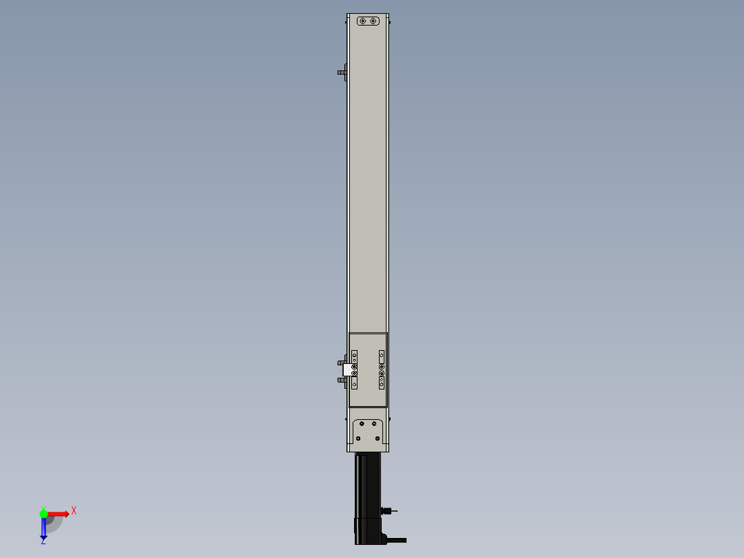 Toyo东佑达直线模组-ETH6-450-BC+煞車-反-M5俯视图