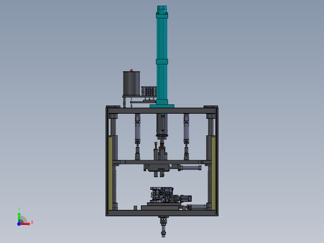 潜水排污泵前视图