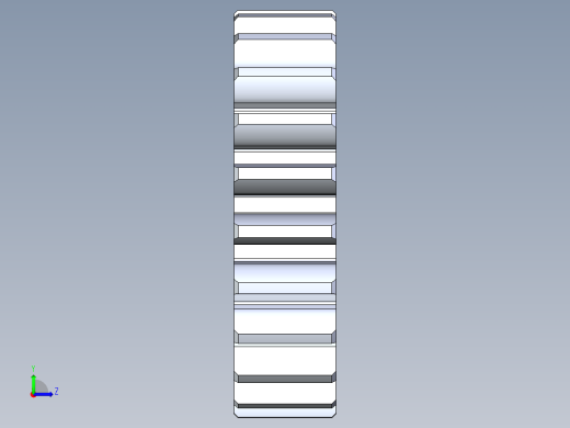 正齿轮压力角20 -48dp-20pa-22t spur gear左视缩略图