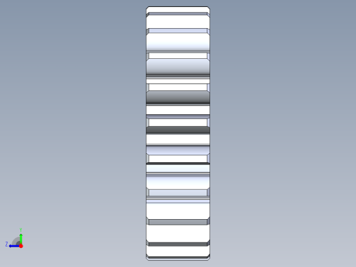 正齿轮压力角20 -48dp-20pa-22t spur gear右视缩略图