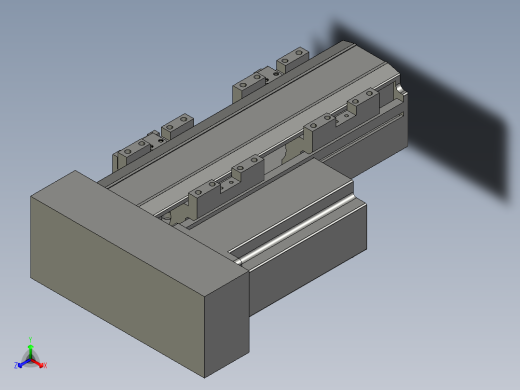直线模组LHA6-S100-L-200W(16丝杆)设计图纸