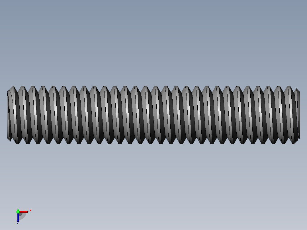 DIN 913-ISO 4026 固定螺钉-M4 L=20.SLDPRT俯视图