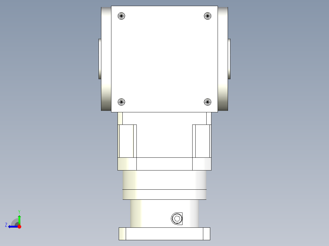 换向器PW210双孔 PLX180-L2 35-114.3-200-M12.stp右视图
