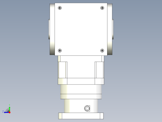 换向器PW210双孔 PLX180-L2 35-114.3-200-M12.stp右视缩略图