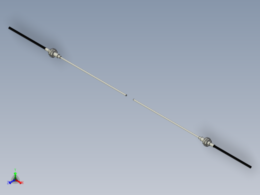 光纤元件对射型FT-D410-L正等轴测缩略图